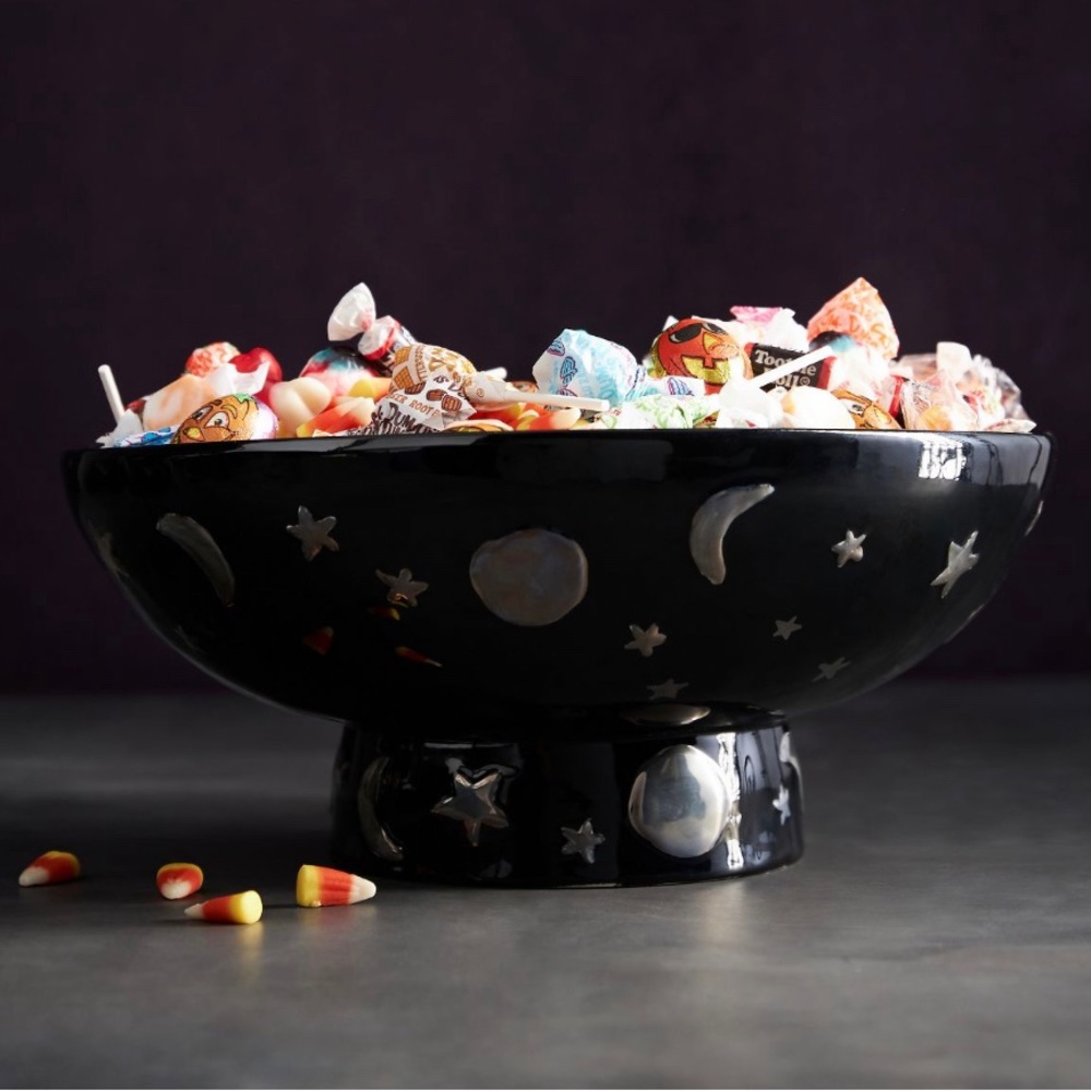 Anthropologie Francesca Kay Halloween Magic Candy Bowl New in Box